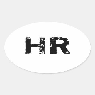 Sticker Ovale Croatie