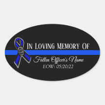 DANS L'AMOUR MÉMOIRE DE FALLEN OFFICER SOUTIEN POL