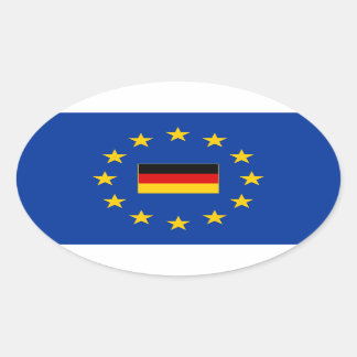 Sticker ovale de l'Union européenne