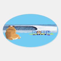 Dozer remercie l'océan.