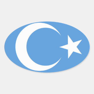 Sticker Ovale East Turkestan