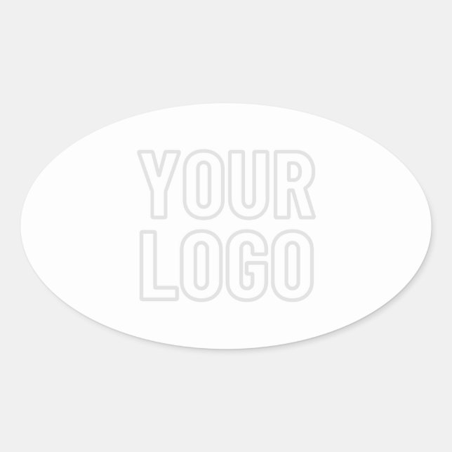 Sticker Ovale Éclairer automatiquement le logo pour l'Arrière -  (Devant)