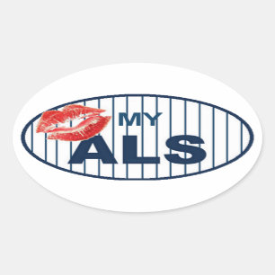 Sticker Ovale Embrasser ma ALS2