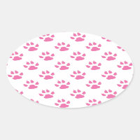 Empreinte de patte rose kitty