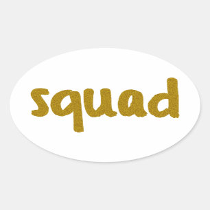 Sticker Ovale Équipe