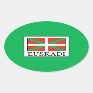 Sticker Ovale Euskadi