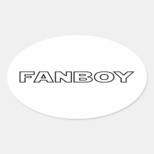 STICKER OVALE FANBOY