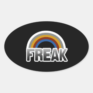 Sticker Ovale Fierté des marginals