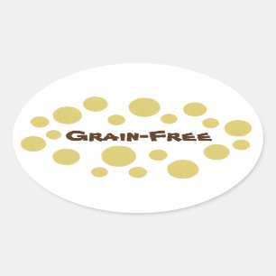 Sticker Ovale Fierté Sans Grain