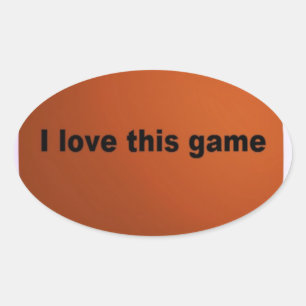 Sticker Ovale football américain