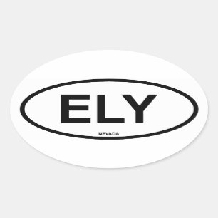 Sticker Ovale FOUR Ely, Nevada