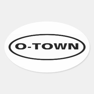 Sticker Ovale FOUR Oakland "O-town"