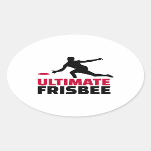 Sticker Ovale Frisbee final