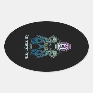 Sticker Ovale Fugen-bosatsu 2