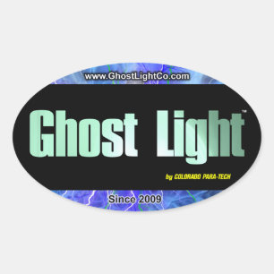 Sticker ovale Ghost Light™ #2