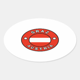 Sticker Ovale Graz Autriche