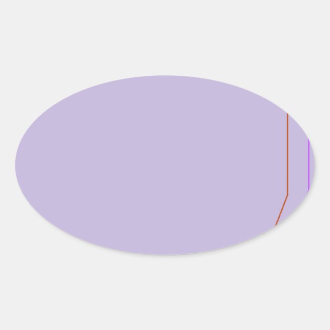 Sticker Ovale gris 8297 Art abstrait (Devant)