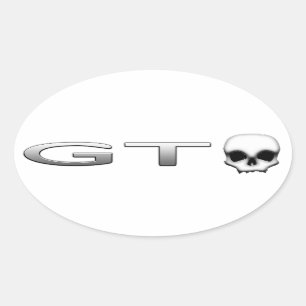 STICKER OVALE GTO
