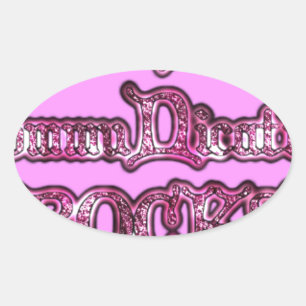 Sticker Ovale Hakuna Matata Communication ROCKS Art Print