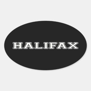 Sticker Ovale Halifax