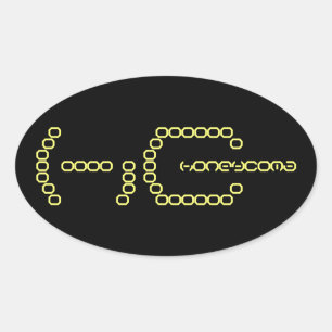 Sticker Ovale honeycoma