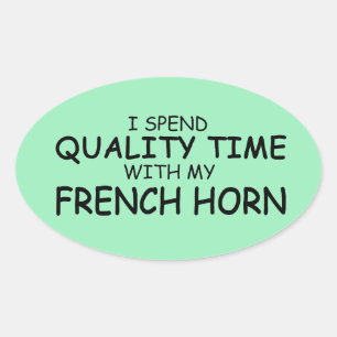 Sticker ovale Horne Française