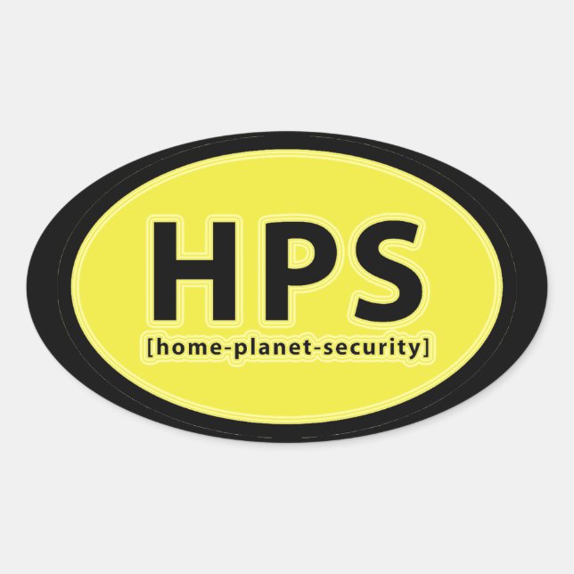 STICKER OVALE HPS (Devant)