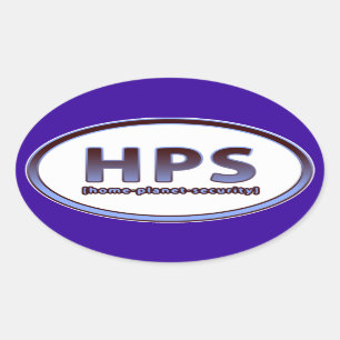 STICKER OVALE HPS