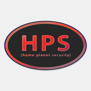STICKER OVALE HPS
