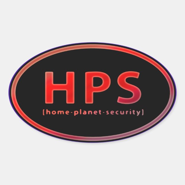 STICKER OVALE HPS (Devant)