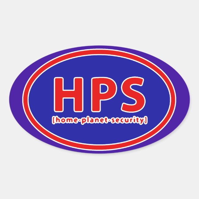 STICKER OVALE HPS (Devant)