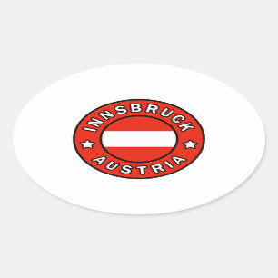 Sticker Ovale Innsbruck Autriche