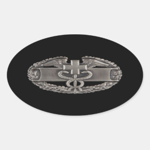 Sticker Ovale Insigne Médicale de combat (CGFC)