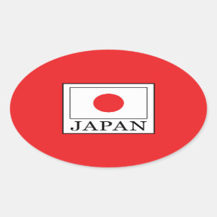 Sticker Ovale Japon