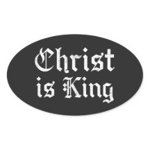 Jésus-Christ est Roi Gothique Art Grunge Blacklett