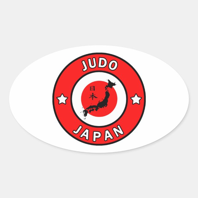 Sticker Ovale Judo (Devant)