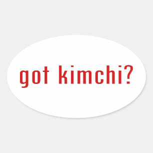 Sticker Ovale Kimchi ?