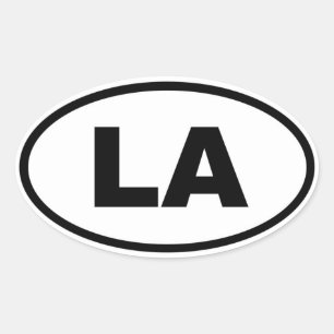 Sticker Ovale LA Louisiane