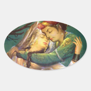 STICKER OVALE LA PASSION EST UN DON DE DIEU