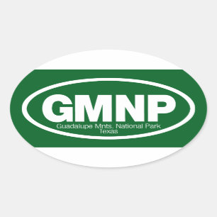 Sticker Ovale Le Parc national des Monts Guadalupe