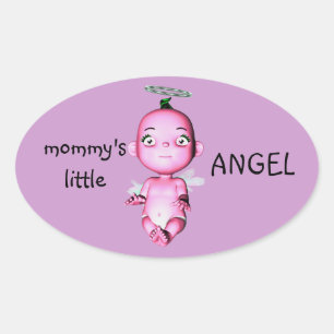 STICKER OVALE LES PETITS BÂTIMENTS DE MOMMY