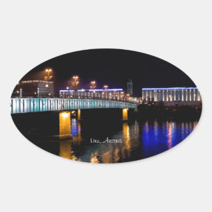 Sticker Ovale Linz, Austria