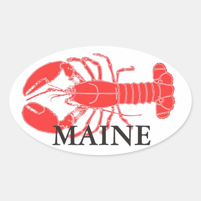 STICKER OVALE LOBSTER ! ! ! (Devant)