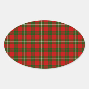 Sticker Ovale MacGregor Tartan