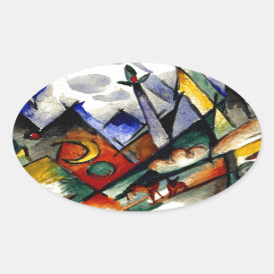 Sticker Ovale Marc - Sonatine pour Violon et Piano