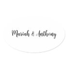 Mariage Élégant Créatif Classique Noir Blanc