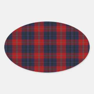 Sticker Ovale McKnight Clan Tartan