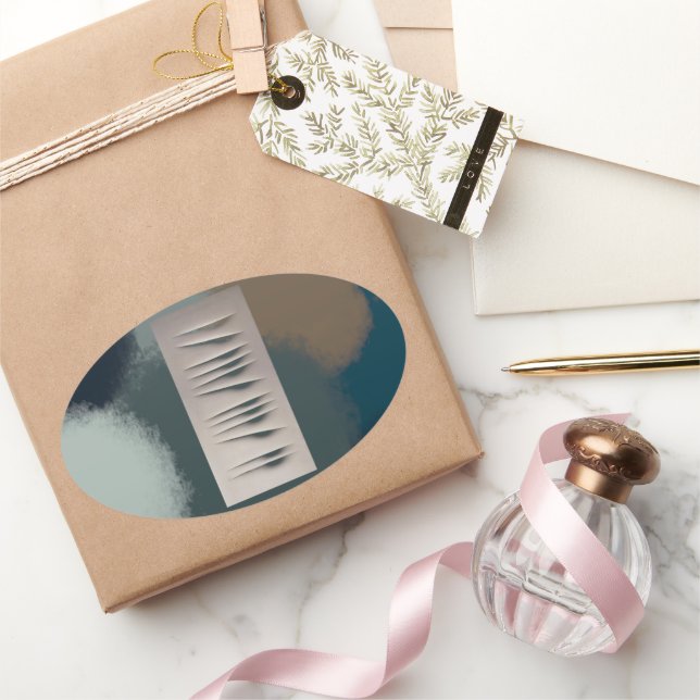 Sticker Ovale métaphore_3_croissance_1 (Cadeaux)