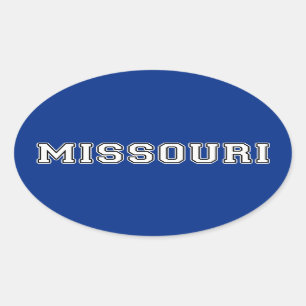 Sticker Ovale Missouri