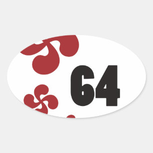 Sticker Ovale Multiple croix64.ai